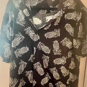 H&M Pineapple Print Men's Shirt